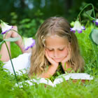 Young child reading