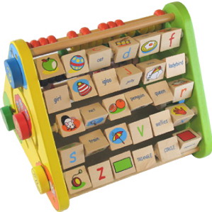 Children's Toys - Triangular Activity Centre